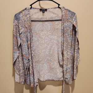 Multicolor Floral Kimono